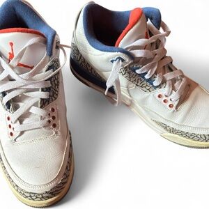 NIKE AIR JORDANS 3 RETRO “true blue”